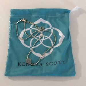 Kendra Scott Mara Necklace in Iridescent Druzy